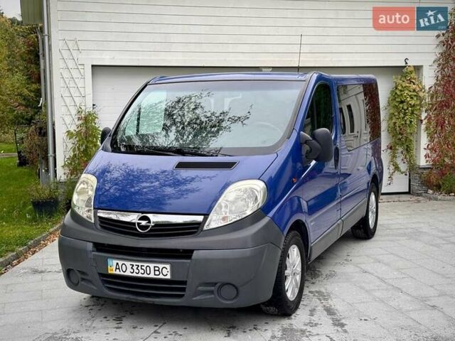 Синій Опель Віваро, об'ємом двигуна 2 л та пробігом 185 тис. км за 10500 $, фото 23 на Automoto.ua
