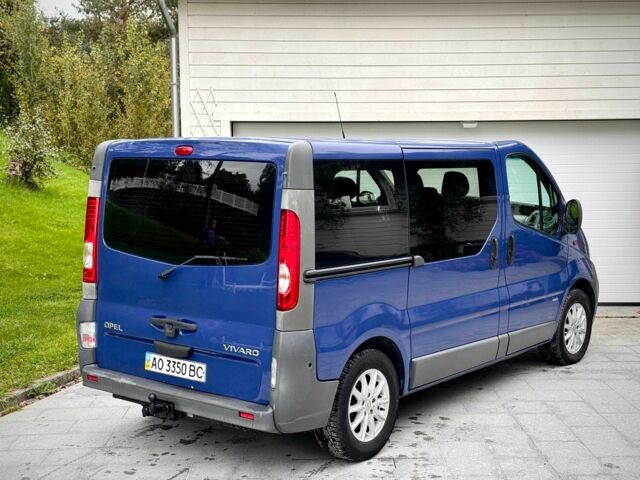 Синій Опель Віваро, об'ємом двигуна 2 л та пробігом 185 тис. км за 10500 $, фото 6 на Automoto.ua