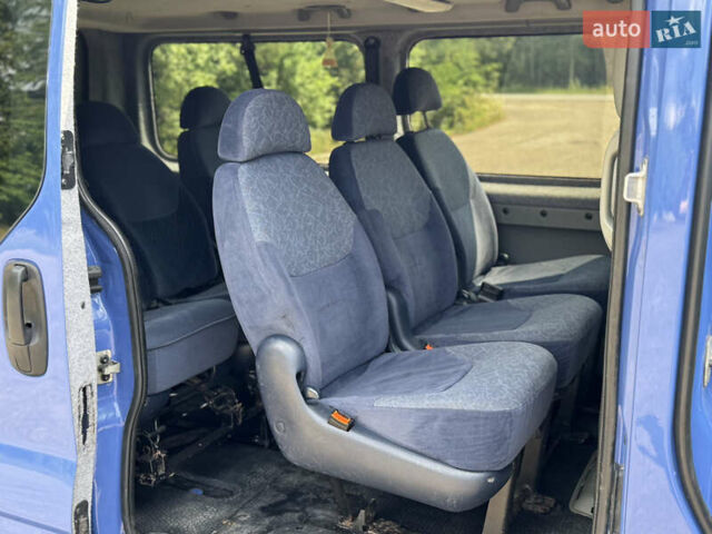 Синій Опель Віваро, об'ємом двигуна 2 л та пробігом 424 тис. км за 9950 $, фото 27 на Automoto.ua