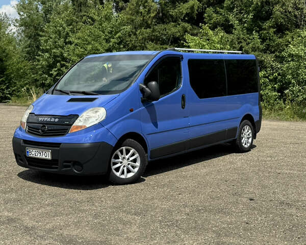 Синій Опель Віваро, об'ємом двигуна 2 л та пробігом 424 тис. км за 9950 $, фото 4 на Automoto.ua