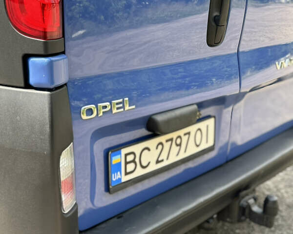 Синій Опель Віваро, об'ємом двигуна 2 л та пробігом 424 тис. км за 9950 $, фото 20 на Automoto.ua
