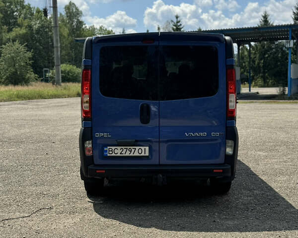 Синій Опель Віваро, об'ємом двигуна 2 л та пробігом 424 тис. км за 9950 $, фото 10 на Automoto.ua