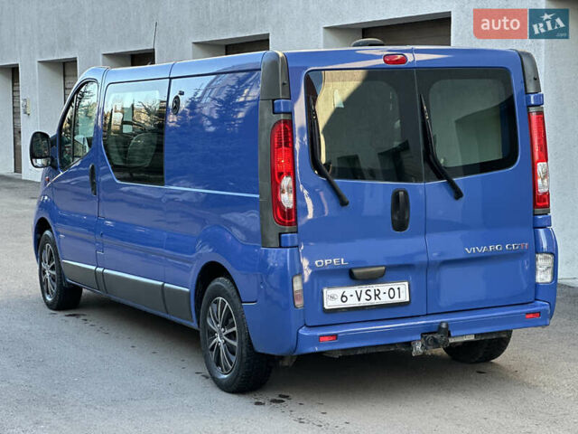 Синий Опель Виваро, объемом двигателя 2 л и пробегом 248 тыс. км за 12500 $, фото 6 на Automoto.ua