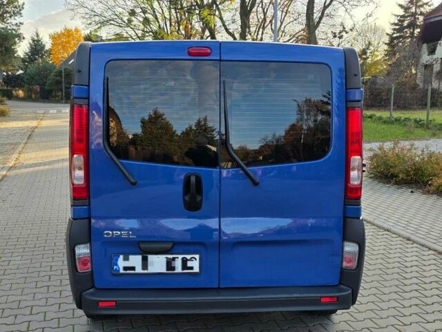Синий Опель Виваро, объемом двигателя 2 л и пробегом 245 тыс. км за 8200 $, фото 8 на Automoto.ua