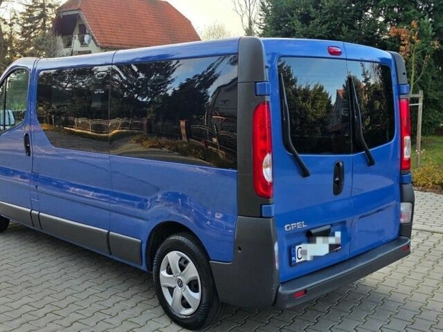 Синий Опель Виваро, объемом двигателя 2 л и пробегом 244 тыс. км за 7700 $, фото 3 на Automoto.ua