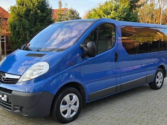 Синий Опель Виваро, объемом двигателя 2 л и пробегом 244 тыс. км за 7700 $, фото 6 на Automoto.ua