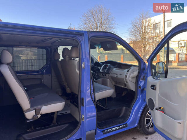 Синий Опель Виваро, объемом двигателя 2 л и пробегом 280 тыс. км за 14000 $, фото 22 на Automoto.ua