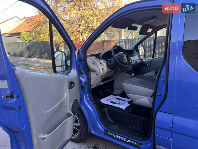 Синий Опель Виваро, объемом двигателя 2 л и пробегом 281 тыс. км за 14000 $, фото 15 на Automoto.ua