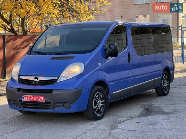Синий Опель Виваро, объемом двигателя 2 л и пробегом 280 тыс. км за 14000 $, фото 1 на Automoto.ua
