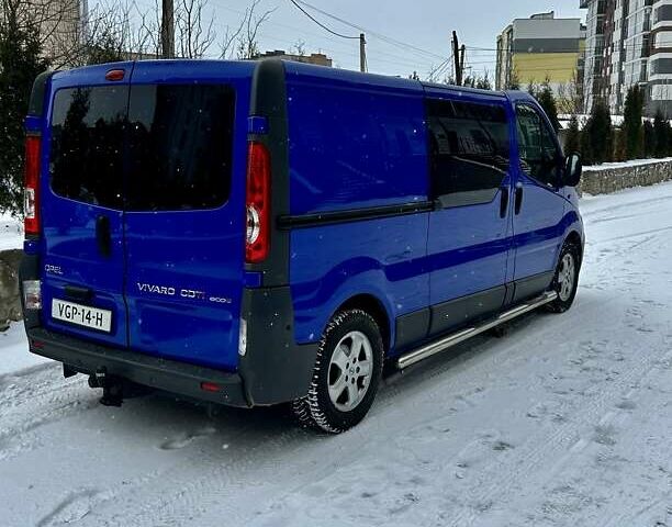 Синий Опель Виваро, объемом двигателя 2 л и пробегом 253 тыс. км за 14999 $, фото 6 на Automoto.ua