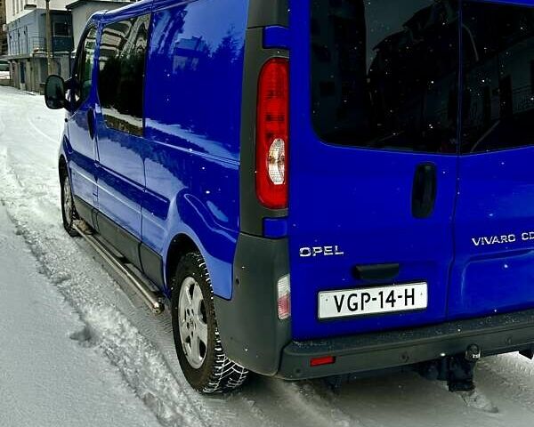 Синий Опель Виваро, объемом двигателя 2 л и пробегом 253 тыс. км за 14999 $, фото 5 на Automoto.ua