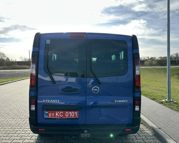 Синий Опель Виваро, объемом двигателя 1.6 л и пробегом 143 тыс. км за 16499 $, фото 8 на Automoto.ua