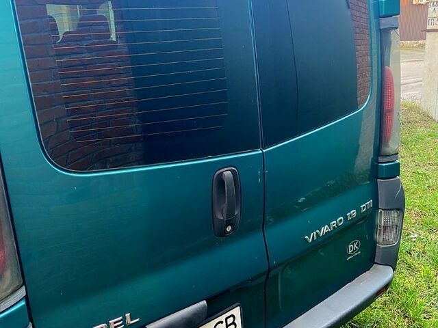 Зелений Опель Віваро, об'ємом двигуна 1.9 л та пробігом 201 тис. км за 5800 $, фото 2 на Automoto.ua