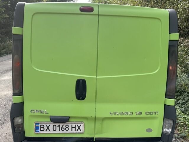 Зелений Опель Віваро, об'ємом двигуна 1.9 л та пробігом 469 тис. км за 5500 $, фото 4 на Automoto.ua