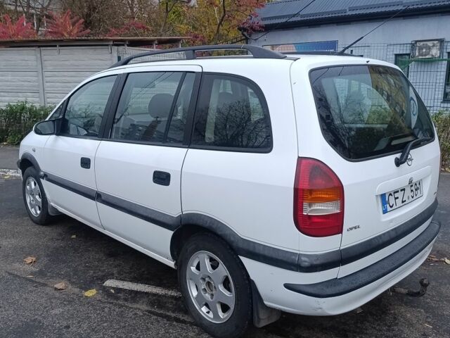 Белый Опель Зафира, объемом двигателя 2 л и пробегом 100 тыс. км за 1950 $, фото 3 на Automoto.ua