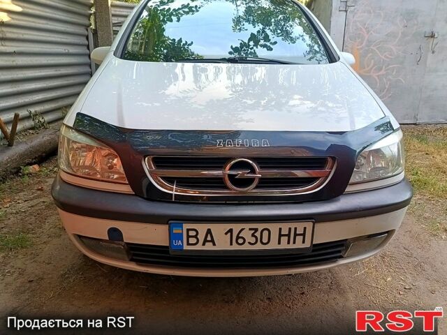Белый Опель Зафира, объемом двигателя 2 л и пробегом 397 тыс. км за 4000 $, фото 13 на Automoto.ua