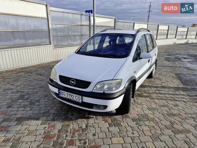 Белый Опель Зафира, объемом двигателя 1.6 л и пробегом 314 тыс. км за 3190 $, фото 5 на Automoto.ua