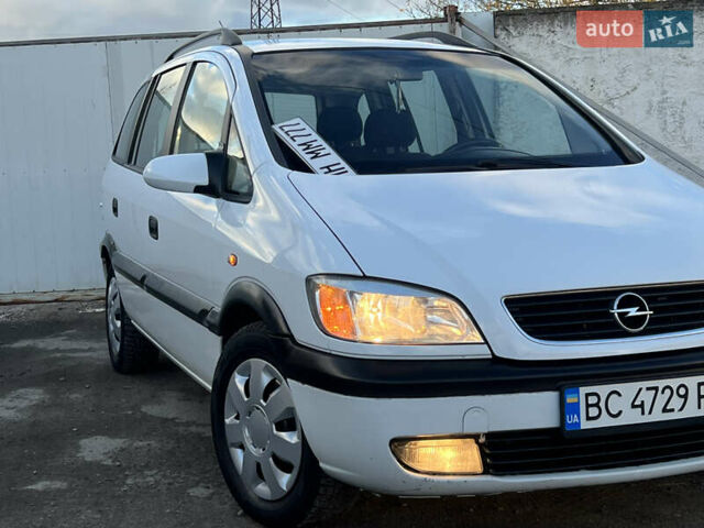 Белый Опель Зафира, объемом двигателя 1.6 л и пробегом 316 тыс. км за 3650 $, фото 11 на Automoto.ua