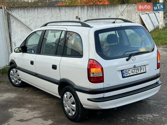 Белый Опель Зафира, объемом двигателя 1.6 л и пробегом 316 тыс. км за 3650 $, фото 20 на Automoto.ua