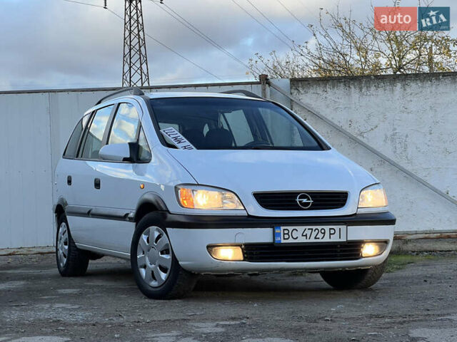 Белый Опель Зафира, объемом двигателя 1.6 л и пробегом 316 тыс. км за 3650 $, фото 7 на Automoto.ua