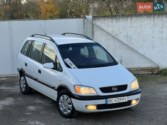 Белый Опель Зафира, объемом двигателя 1.6 л и пробегом 316 тыс. км за 3650 $, фото 9 на Automoto.ua