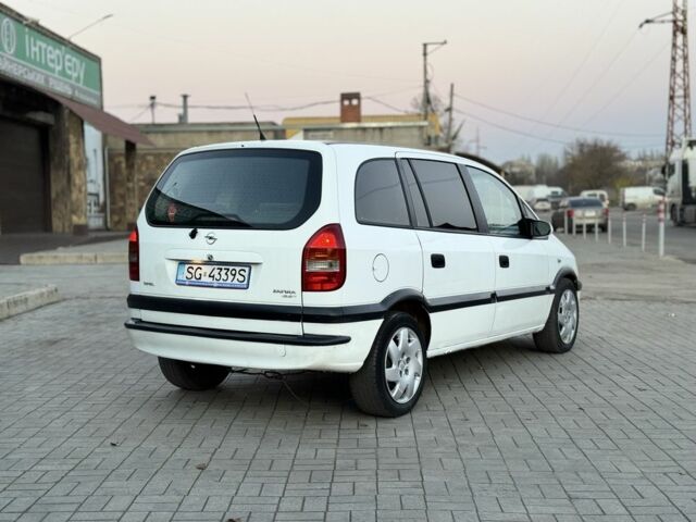 Белый Опель Зафира, объемом двигателя 2 л и пробегом 299 тыс. км за 1999 $, фото 23 на Automoto.ua