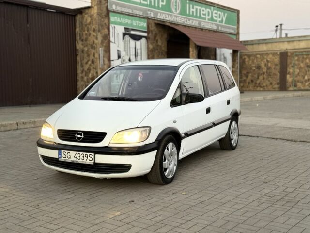 Белый Опель Зафира, объемом двигателя 2 л и пробегом 299 тыс. км за 1999 $, фото 11 на Automoto.ua