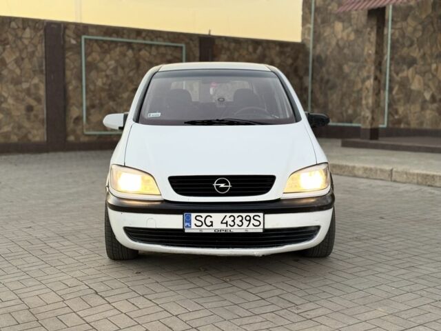 Белый Опель Зафира, объемом двигателя 2 л и пробегом 299 тыс. км за 1999 $, фото 13 на Automoto.ua