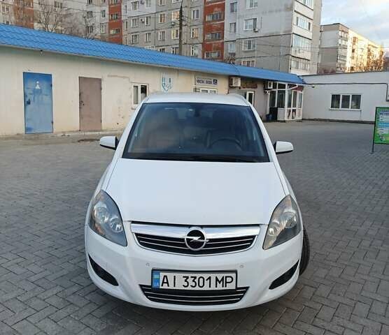 Белый Опель Зафира, объемом двигателя 1.69 л и пробегом 265 тыс. км за 6100 $, фото 9 на Automoto.ua