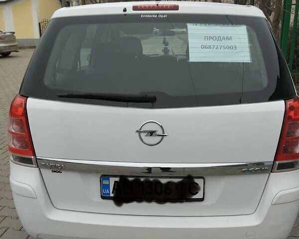 Белый Опель Зафира, объемом двигателя 1.6 л и пробегом 183 тыс. км за 6200 $, фото 2 на Automoto.ua