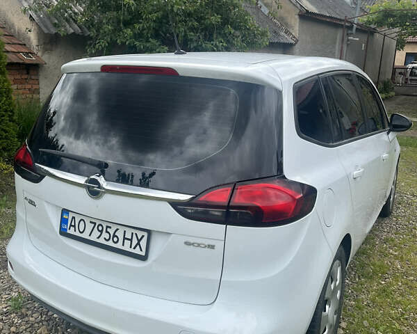 Білий Опель Зафіра, об'ємом двигуна 1.36 л та пробігом 63 тис. км за 6300 $, фото 8 на Automoto.ua