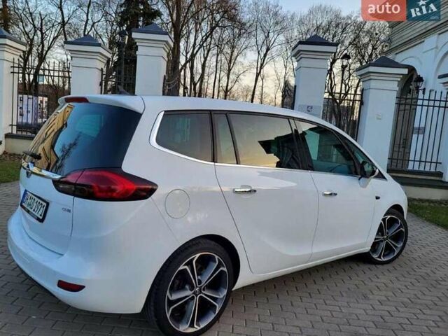 Білий Опель Зафіра, об'ємом двигуна 2 л та пробігом 288 тис. км за 6800 $, фото 3 на Automoto.ua