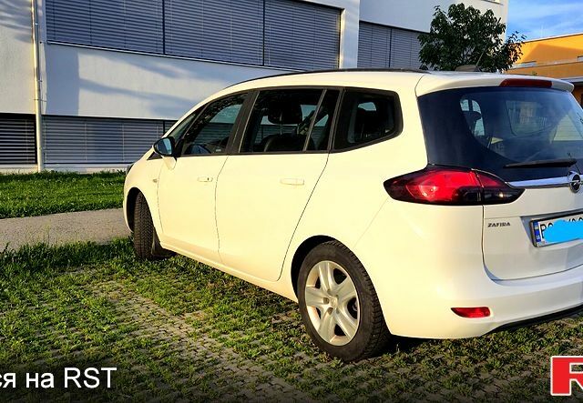 Білий Опель Зафіра, об'ємом двигуна 1.6 л та пробігом 105 тис. км за 12250 $, фото 1 на Automoto.ua