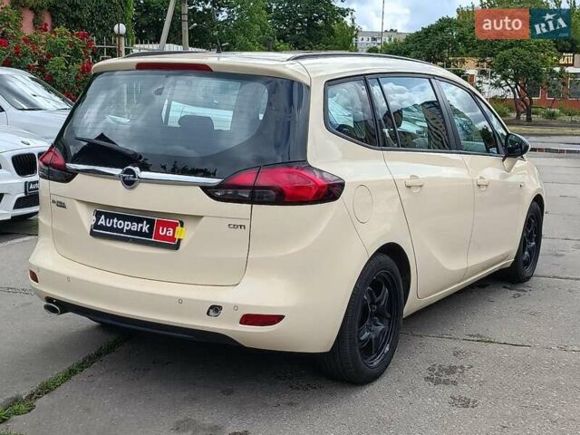 Бежевый Опель Зафира, объемом двигателя 2 л и пробегом 298 тыс. км за 9590 $, фото 10 на Automoto.ua