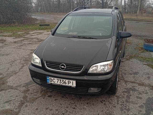 Черный Опель Зафира, объемом двигателя 1.8 л и пробегом 244 тыс. км за 4300 $, фото 8 на Automoto.ua