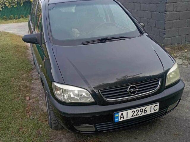Чорний Опель Зафіра, об'ємом двигуна 2 л та пробігом 245 тис. км за 2613 $, фото 1 на Automoto.ua