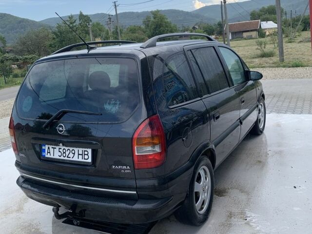 Чорний Опель Зафіра, об'ємом двигуна 2 л та пробігом 350 тис. км за 2900 $, фото 2 на Automoto.ua
