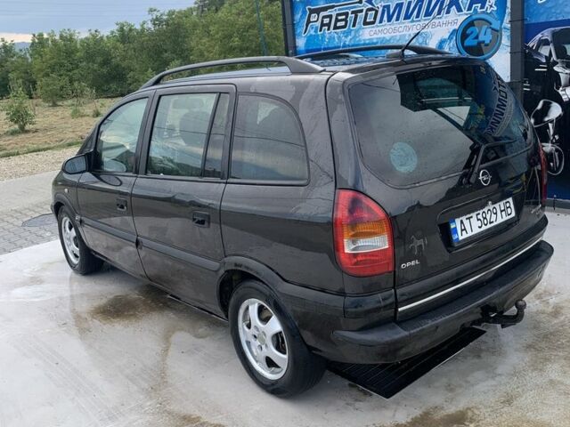Чорний Опель Зафіра, об'ємом двигуна 2 л та пробігом 350 тис. км за 2900 $, фото 3 на Automoto.ua
