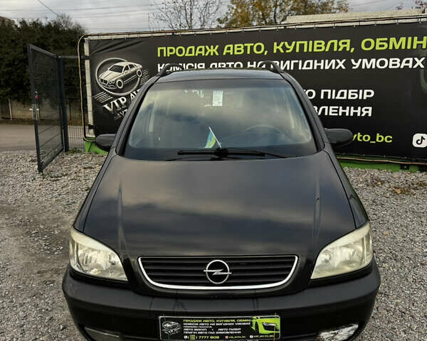 Чорний Опель Зафіра, об'ємом двигуна 2 л та пробігом 359 тис. км за 3300 $, фото 2 на Automoto.ua