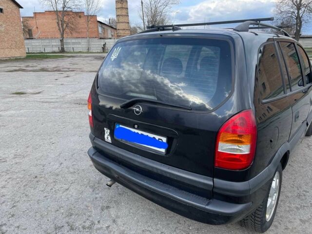 Чорний Опель Зафіра, об'ємом двигуна 2 л та пробігом 356 тис. км за 3455 $, фото 9 на Automoto.ua