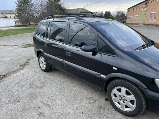 Чорний Опель Зафіра, об'ємом двигуна 2 л та пробігом 356 тис. км за 3455 $, фото 4 на Automoto.ua