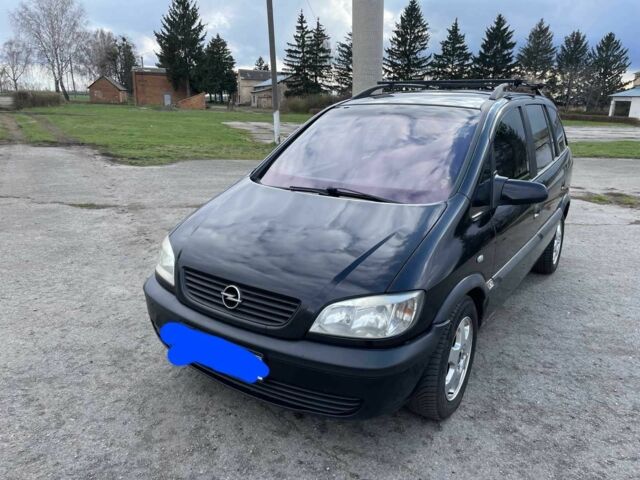 Чорний Опель Зафіра, об'ємом двигуна 2 л та пробігом 356 тис. км за 3455 $, фото 5 на Automoto.ua