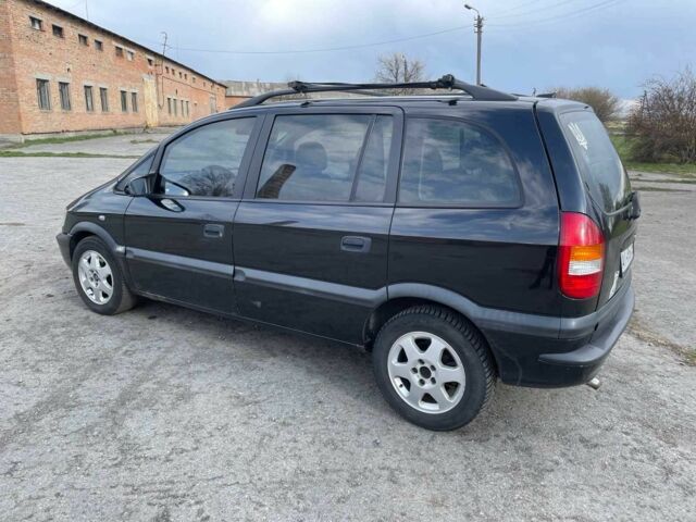 Чорний Опель Зафіра, об'ємом двигуна 2 л та пробігом 356 тис. км за 3455 $, фото 1 на Automoto.ua