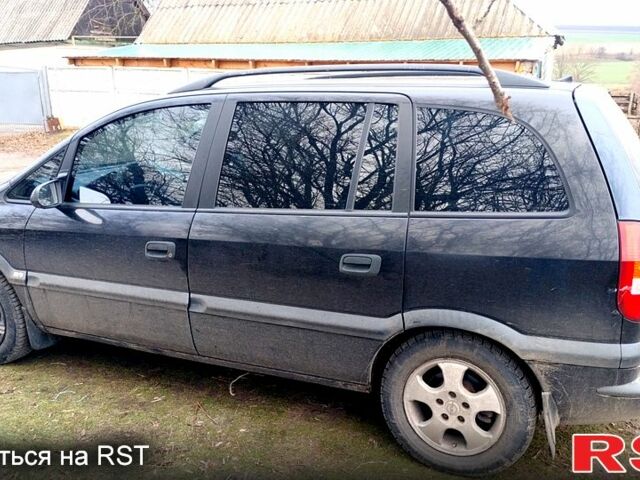 Чорний Опель Зафіра, об'ємом двигуна 2.2 л та пробігом 150 тис. км за 3700 $, фото 1 на Automoto.ua