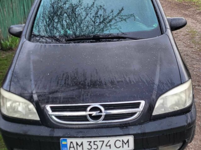 Черный Опель Зафира, объемом двигателя 2 л и пробегом 1 тыс. км за 3800 $, фото 8 на Automoto.ua