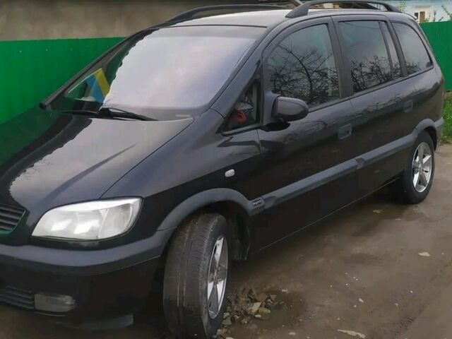 Чорний Опель Зафіра, об'ємом двигуна 1.8 л та пробігом 284 тис. км за 3200 $, фото 2 на Automoto.ua
