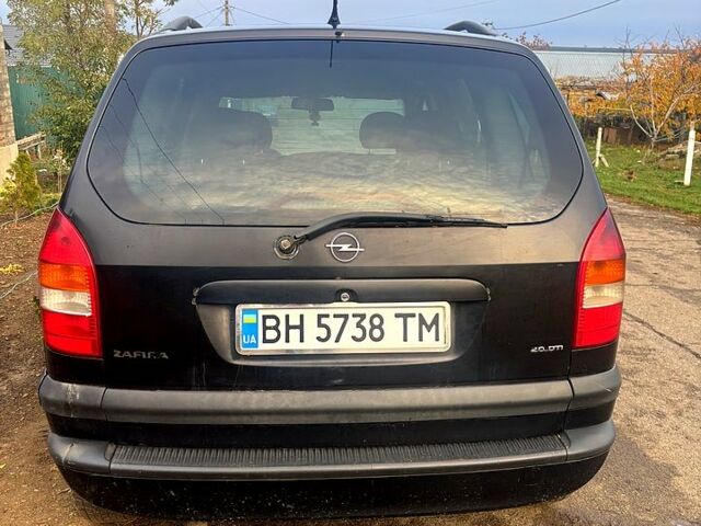 Черный Опель Зафира, объемом двигателя 2 л и пробегом 0 тыс. км за 2800 $, фото 1 на Automoto.ua