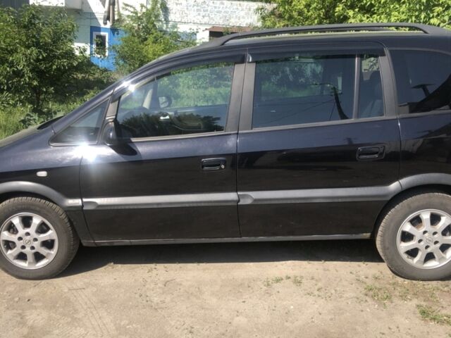 Чорний Опель Зафіра, об'ємом двигуна 2.2 л та пробігом 350 тис. км за 4800 $, фото 1 на Automoto.ua
