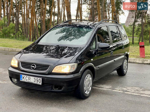 Чорний Опель Зафіра, об'ємом двигуна 2 л та пробігом 250 тис. км за 2999 $, фото 3 на Automoto.ua