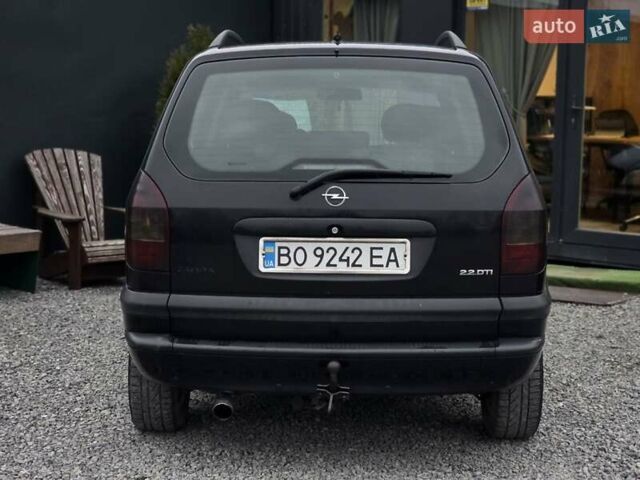Чорний Опель Зафіра, об'ємом двигуна 2.2 л та пробігом 298 тис. км за 2999 $, фото 13 на Automoto.ua